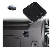 for Hummer EV SUV Accessories Trunk Seat Adjustment Button Cover Trim,Inner Rear Trunk Seat Adjuster Button Switch Cover Trim for Hummer EV SUV 2024 2025+ (Piano Black)