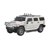 For Hummer H2 Highway 61 SUV 1:18 Die Casting Metal Simulation Car Model Gift(Green)