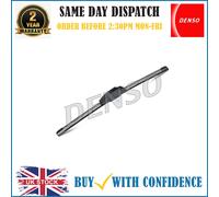 DENSO Retrofit Flat Window Wiper Blade DFR001-400mm - Premium All Season Replacement Wipers - U-Hook Arm - LHD