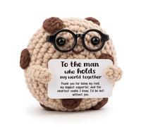 for Husband from Wife, Sentimental Birthday Gift for Him - My Rock Appreciation Keepsake - Holds My World Together Thank You Desk Decor for Men