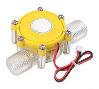 for hydro Generator Water Turbine 5V 12V 80V DC Power Unit Small Voltage Converter for Home Pipe LED Lighting DIY Kit Renewable Energy Portable Charger Low Pressure Metal Housing Transparent(D)