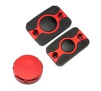 For Hypermotard 821 939 For 796 Motorcycle Accessories Front Rear Brake Fluid Reservoir Cover Motorcycle Parts(Color- 3)