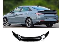 for Hyundai Elantra Rear Spoiler Fit for 2021-2023 Hyundai Elantra SE SEL N Line Limited R Style High Kick Duckbill Gloss Black ABS Painted Rear Trunk Spoiler Splitter Rear Wing