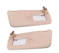 For Hyundai For Accent 2006-2010 1/2pcs Car Front Windshield Light Baffle Sun Visor With Makeup Mirror Visor Assembly With Mirror(Left and Right)