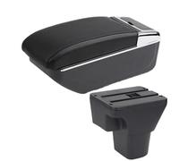 For Hyundai For Accent For Verna Car Armrest Box Interior Parts Storage Box With USB Accessories BLNETU(B2 black line NO USB)