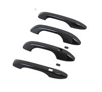 for Hyundai for Cantus for Creta Ix25 2020 2021 ABS Chrome Carbon Fiber Side Door Handle Cover Trims Car Decoration Exterior Accessories
