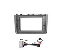 For Hyundai For Creta 2020 2021 2022 2023+ Dash Kit Install Facia Console Bezel Plate Trim 10.1 Inch Car Fascia Radio Panel stereo radio fascia frame(Frame Cable L Silver)
