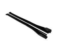 For Hyundai For Elantra 13-2019 Car Side Skirts Protector Extension Splitters Body Apron Lip Splitter Winglet Cars Protection(Gloss black)