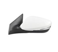 For Hyundai For Elantra 2011 2012 2013 Car Side Rearview Mirror Assembly Electric Folding Turn Signal(Left White,8pin)
