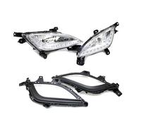 For Hyundai For Elantra GT I30 2012 2013 2014 2015 2016 DRL Fog Covers Daytime Running Lights Car Front Bumper Fog Lamp Assembly 12V Fog Lamp Assembly