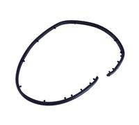for Hyundai for Elantra Sedan 2017 2018 86357-F2000 Black Rubber Car Front Upper Bumper Hood Seal Strip Trim WEFOLEN