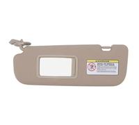 For Hyundai For Elantra Sun Visor Panel 2011-2015 Car 852103X000 TX Beige Interior Sunshade Sun Shield Replacement Inside Glare Guard(Beige left)