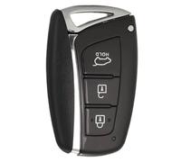 For Hyundai For Genesis 2012-2018 | 1 Pcs 3 4 Buttons Remote Control Key Shell Fob Cover Case Replacement Key Uncut(3Button Left)