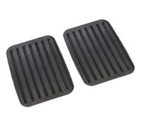 For Hyundai for Getz 2002-2011 Brake Clutch Pedal Pad Rubber Cover for Car(BLACK 2X)