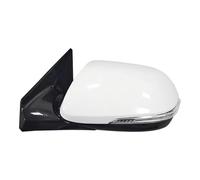 For Hyundai For Grand For Santa Fe XL 2013-2020 Car Mirror Rearview Assembly Mirrors Electric Folding Steering Lamp Lens Heating Complete Wing Mirrors(B 10Pin Left White)