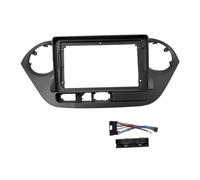 For HYUNDAI For I10 2014~2017 9INCH Car Radio Fascias Android GPS MP5 Stereo Player 2 Din Head Unit Panel Dash Frame Installation Car Radio Fascia(Frame-right-cord)