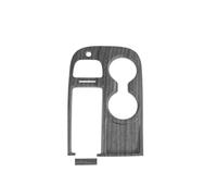 For Hyundai For IONIQ 9 2026 LHD 2PCS ABS Central Gear Shift Panel Console Cover Trim With Pattern Auto Inner Parts(Wood Grain)