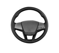 For Hyundai For Ix25 For Creta 2014 2015 2016 2017 Car Steering Wheel Cover Car Accessories Interiors Steering Wheel Braid Wheel Sleeve Protector(Beige Thread)