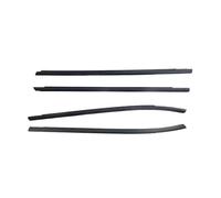 for Hyundai for Ix35 2010-2017 82210-2s000 82220-2s000 4pcs Black Car Weatherstrip Window Molding Trim Glass Seal Belt Door Weatherstrip Seal