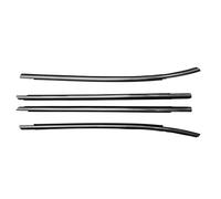 for Hyundai for Ix35 82210-2s000 2010-2015 Car Window Glass Trim Sealing Strip Waterproof Black Rubber Weather Door Weatherstrip Seal(Chrome)