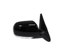 For Hyundai For Santa Fe 2.4L 2.7L 2007-2012 Car Side Rearview Mirror With Lamp Rear View Mirror Complete Wing Mirrors Cars(Black 8 PIN Right)