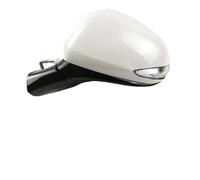 For Hyundai For Santa Fe IX45 2019 2020 2021 2022 2023 2024 Auto Door Wing Side Rearview Mirror Assembly(Left White,6pin)