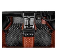 For Hyundai For Santa For Fe For DM For NC 2013-2018 7 Seater Anti-fouling Waterproof Pads Car Accessories Car Carpet Mat Protection Accessories(Black with brown,RHD)
