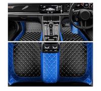 For Hyundai For Santa For Fe For DM For NC 2013-2018 7 Seater Anti-fouling Waterproof Pads Car Accessories Car Carpet Mat Protection Accessories(Black with blue,RHD)