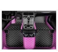 For Hyundai For Santa For Fe For DM For NC 2013-2018 7 Seater Anti-fouling Waterproof Pads Car Accessories Car Carpet Mat Protection Accessories(Black withpurple,LHD)