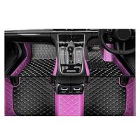 For Hyundai For Santa For Fe For DM For NC 2013-2018 7 Seater Anti-fouling Waterproof Pads Car Accessories Car Carpet Mat Protection Accessories(Black withpurple,RHD)
