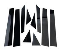 for Hyundai for Sonata 2011 2012 2013 2014 10Pcs Car Door Side Window Decor Pillar Posts Trim Cover Sticker Glossy Black