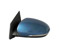 For Hyundai For Tucson 2015 2016 2017 2018 2019 Auto Door Wing Side Rearview Mirror Assembly Exterior Mirrors Full Complete Door Wing Mirror(D 10pin Left Blue)