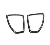 for Hyundai for Tucson 2019 2020 Dashboard Air Conditioner AC Outlet Vent Frame Cover Trim Sticker IENQBVL(Carbon Fiber Look)