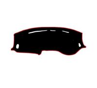 For Hyundai For Tucson 2019-2021 RHD LHD Console Protector Sun-Shade Automobile Anti-UV Car Dashboard Cover DashMat Carpet Cape Dash Cover Dashboard(Red RHD NO speaker)