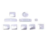 For Hyundai For Tucson NX4 2021-2024 Car Door Armrest Window Lift Switch Button Cover Trim Interior Accessories Auto Sticker Power Window Control Switch(Stainless Steel)