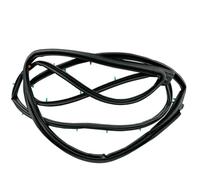 for Hyundai for Veloster 2012 2013 2014 2015 2016 2017 Car Front Door Side Weatherstrip 82130-2V000 82140-2V000 OOPUHKSY(Black Right)