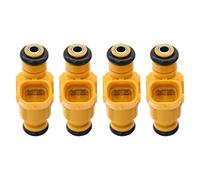 For Hyundai I20 I30 35310-2B020 4Pcs Car Common Rail Injector Assembly Nozzle Adapter High Impedance Engine Fuel Injector