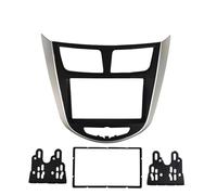 For HYUNDAI I25 For Accent For Solaris For Verna 2010 7 Inch Radio Android MP5 Player 2Din Head Unit Stereo Fascia Panel Frame POMPOMPUR(Only Frame)