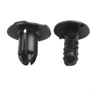 for hyundai i30 Bumper Push Clips 8mm Nylon Fasteners Black(30Pcs) | High-grade nylon material, vibration resistant, rust for proof, withstands extreme weather conditions
