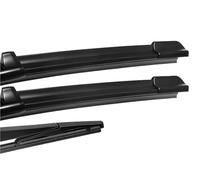 For Hyundai I30 I30 CW/FD 2007-2012 Front And Rear Windshield Wipers AccessoriesCar Windshields LIANGYIMEI(Black,FD 2010-2012)