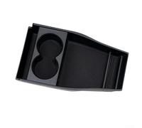 For Hyundai Ioniq 5 2021 2022 2023 2024 Center Console Storage Box Organizer Tray Black Abs Armrest Insert Accessory Part