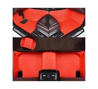 For Hyundai Ix35 2010-2023 PU Leather Customized Car Floor Mats Interior Carpet Waterproof Floor Mats(Red,2018-2023)