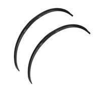 For Hyundai Ix35 For Santa Fe For Tucson For Sonata For Elantra Universal Fender Flare Wheel Eyebrow Anti-scratch Strip Lip BLNETU(2PCS Black)