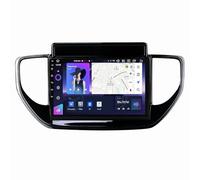 For Hyundai Solaris 2 2020-2021 9 Inch Android 12 Touch Screen Car Stereo Built-in CarPlay Android Auto Support DSP GPS Navi WiFi 4G RDS HiFi BT 5.0 DAB FM AM Backup Camera SWC(200S 2+32G)