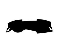 For Hyundai Sonata (Ten Generations). Dashboard Pad Car Dashboard Covers Mat Shading Pad Sun Protection Pad Dust Pad(D-brown brown line)