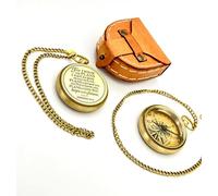 for I Know The Plans I Have for You, Jeremiah 29:11, Brass Engraved Gift Compass, Baptism Gifts for Boys, Girls - First Communion Gifts for Boys, Christian Gifts for Men, Graduation