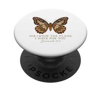 For I Know The Plans I Have For You Jeremiah 29:11 Christian PopSockets Adhesive PopGrip