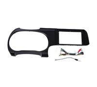 For I10 2019 LHD Radio Fascias Panel Frame Fit 2Din 9 Inch In Dash Headunit Screen Car GPS Navigation Stereo(Frame and cables)