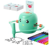 For Idrawrobot - Idrawrobot for Kids with 252 Cards14 Colorful Pens, 2026 Upgrades Idraw Robot with Voice Interaction Educational Smart Art Painting Machine,Drawing Robot Learning 5-9 Boys Girls (B1)
