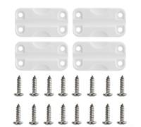 for Igloo Cooler Replacement Hinges and Screws Kit Fits 50165 QT Model Provides Support for Cooler Lid Repair and Maintenance (4pcs)